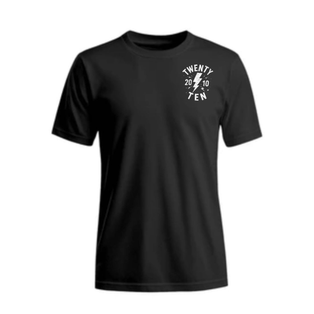 "Twenty Ten" T-Shirt | Black