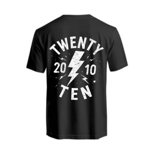 "Twenty Ten" T-Shirt | Black